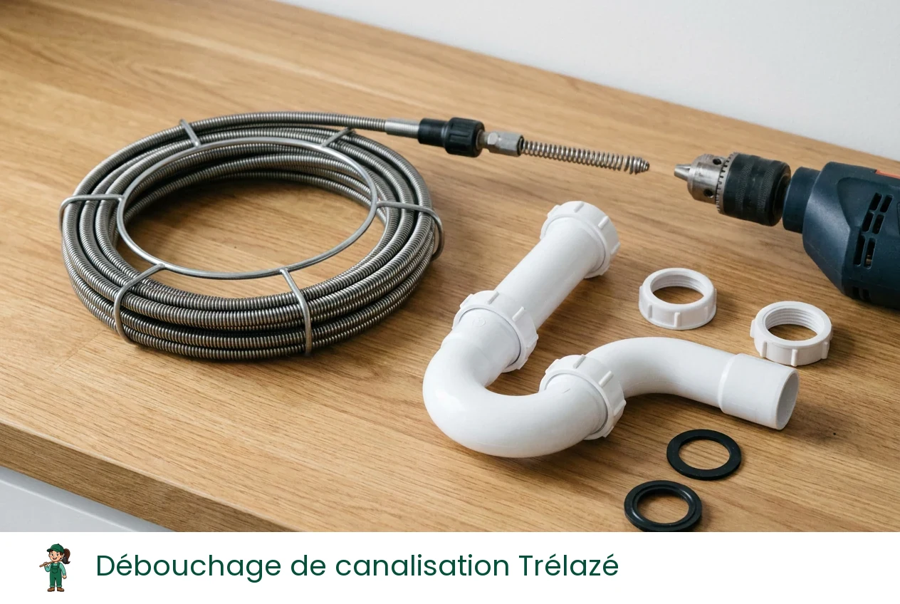 Débouchage de canalisation à Trélazé