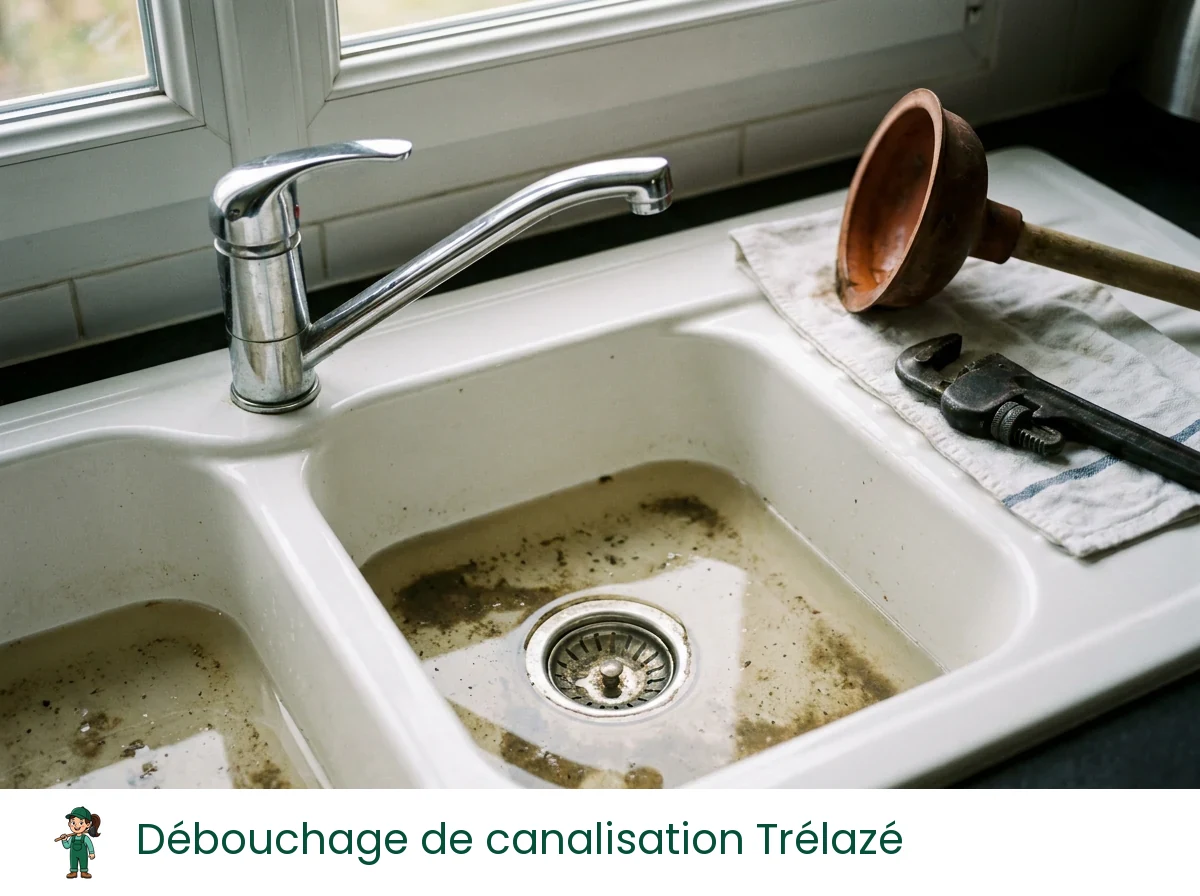 Débouchage de canalisation à Trélazé