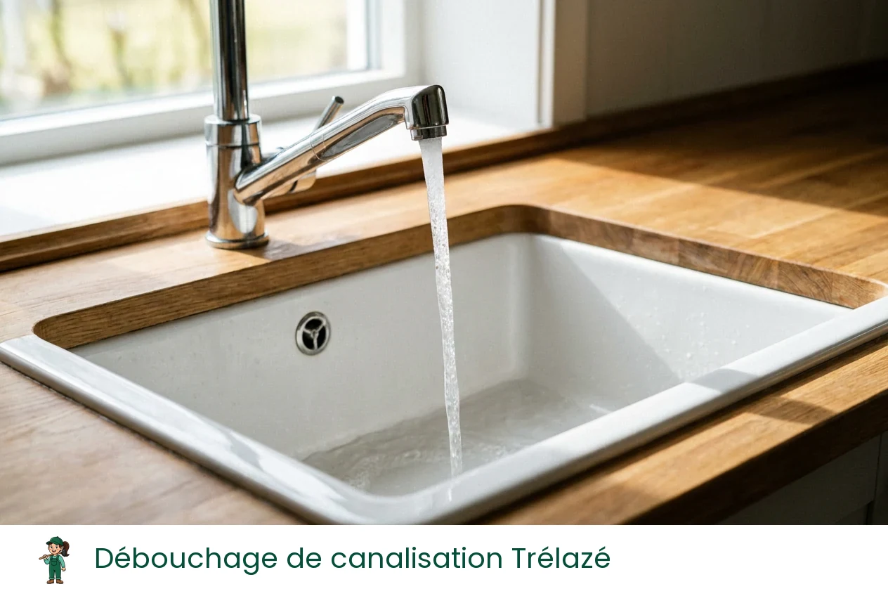 Débouchage de canalisation à Trélazé