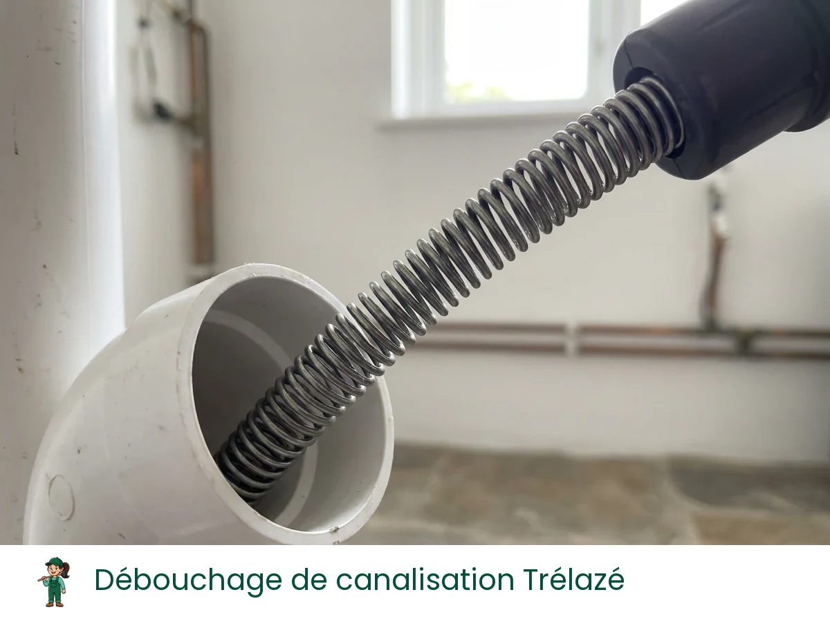 Débouchage de canalisation à Trélazé