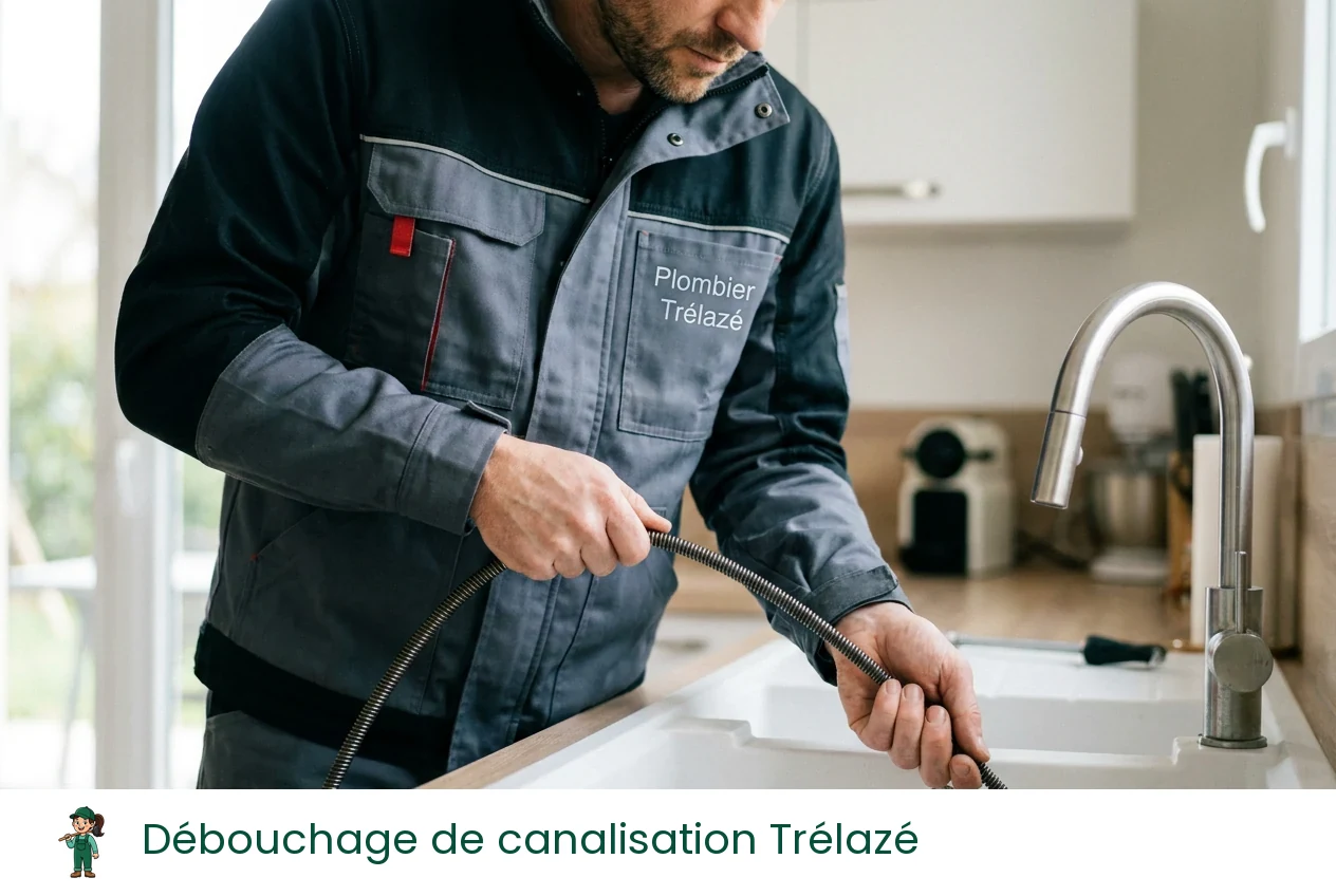Débouchage de canalisation à Trélazé