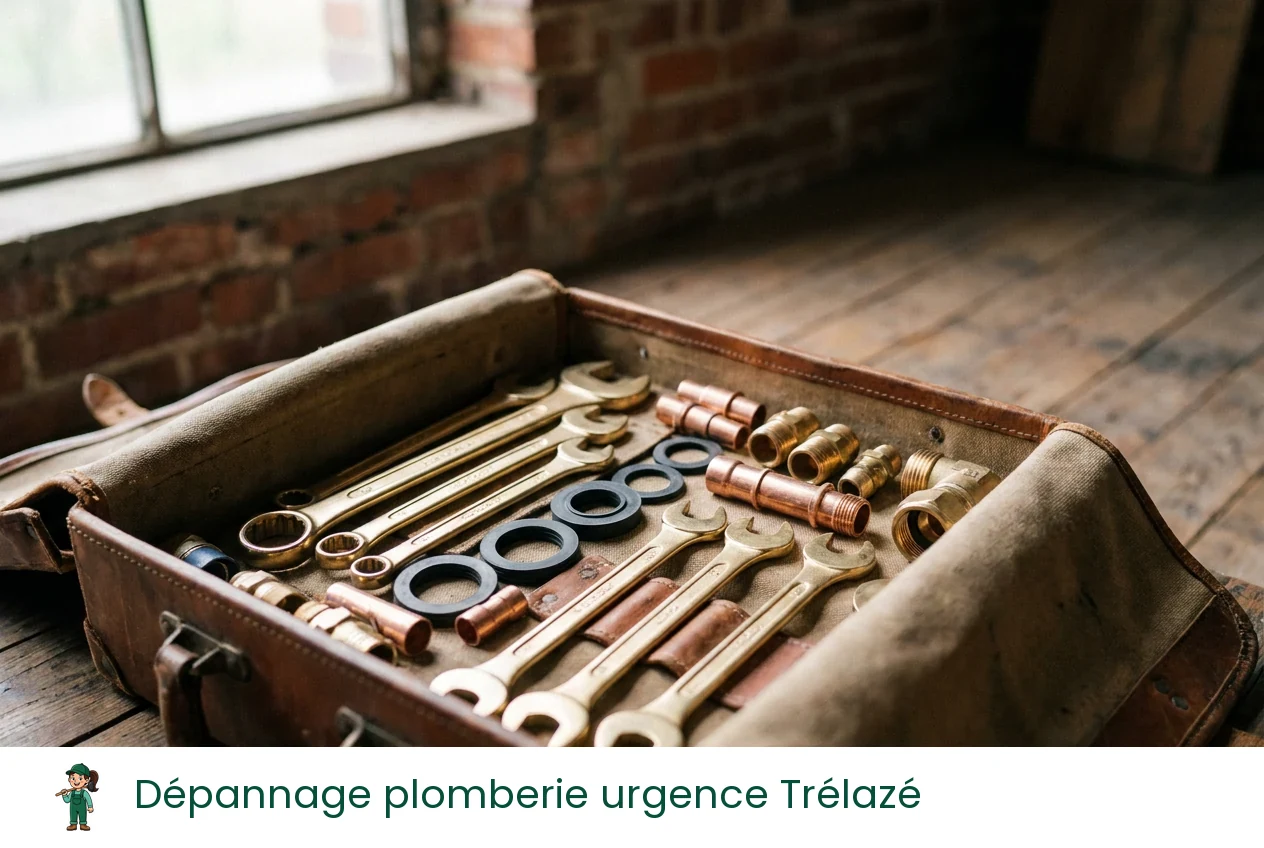 Dépannage plomberie urgence à Trélazé