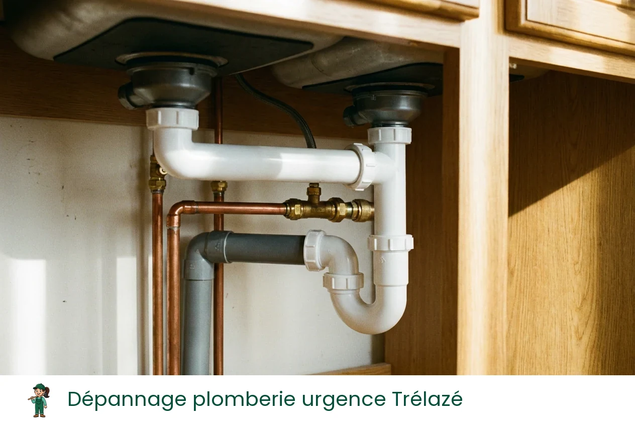 Dépannage plomberie urgence à Trélazé