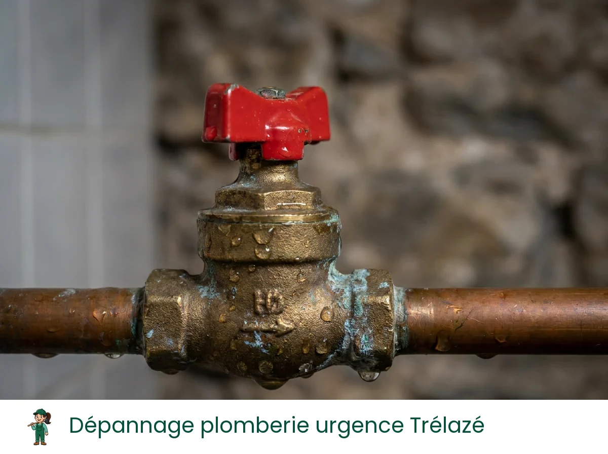 Dépannage plomberie urgence à Trélazé