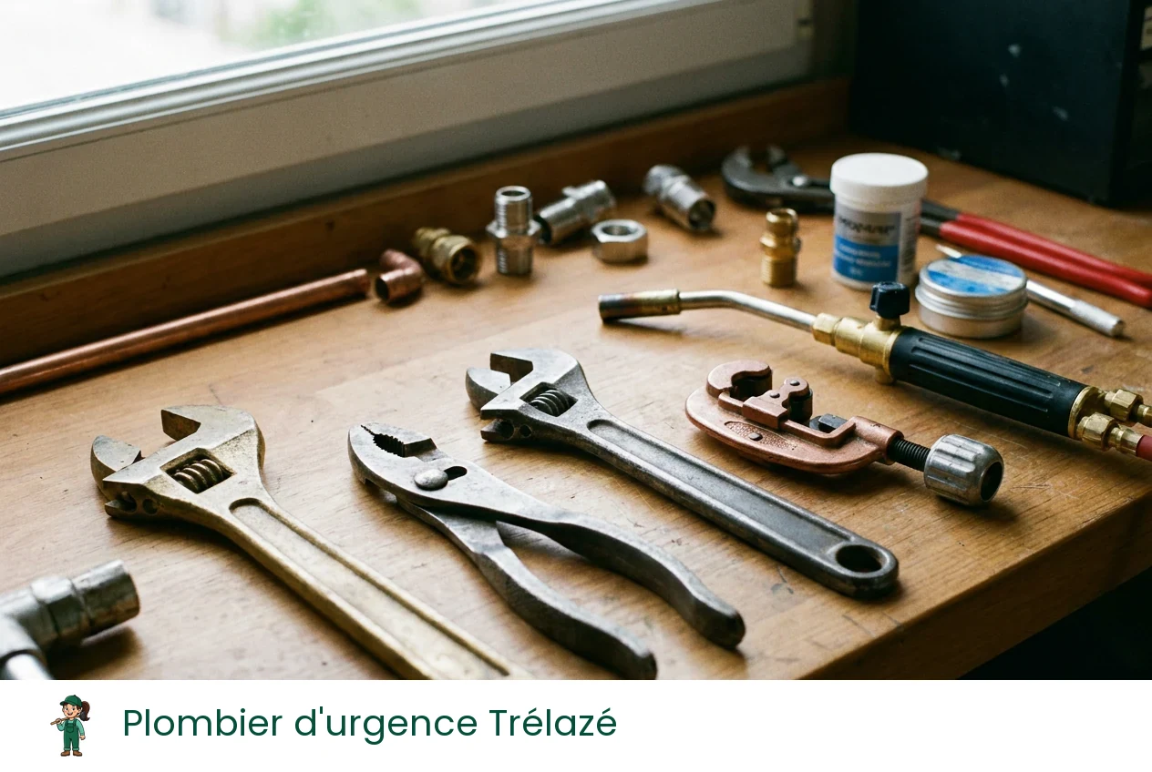 Plombier d'urgence à Trélazé