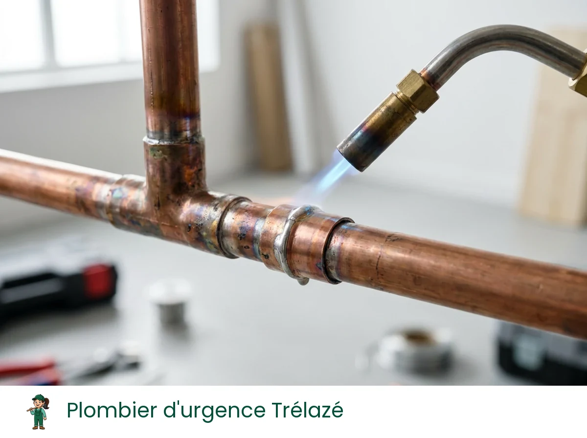 Plombier d'urgence à Trélazé
