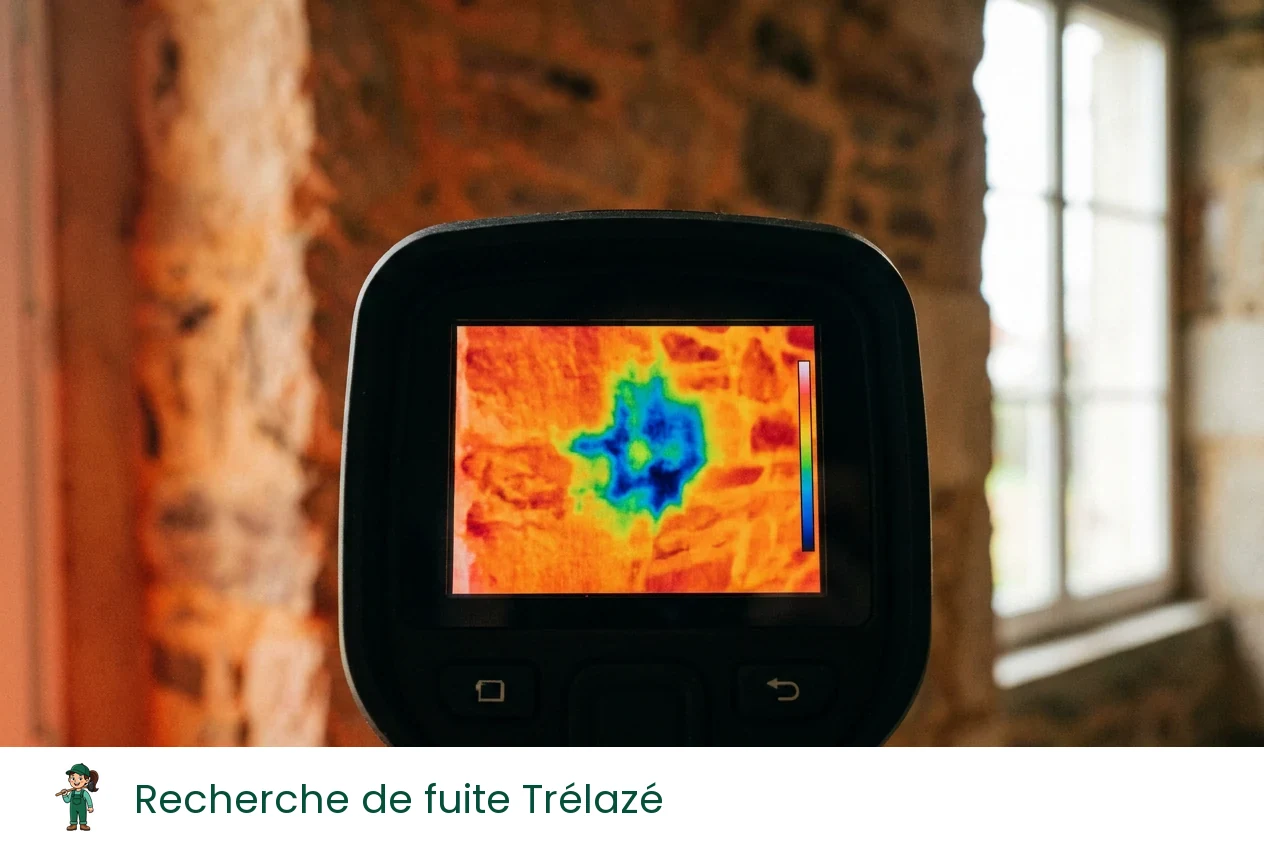 Recherche de fuite à Trélazé