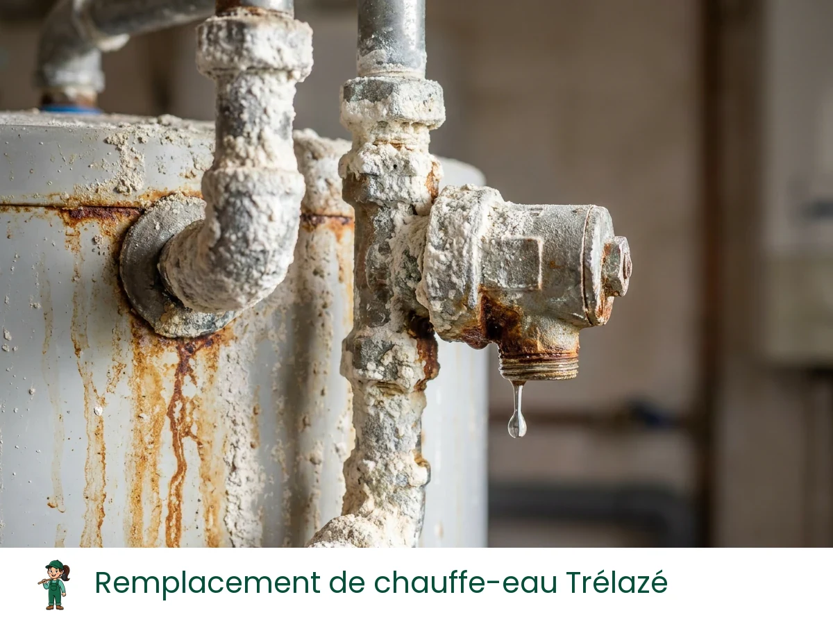 Remplacement de chauffe-eau à Trélazé