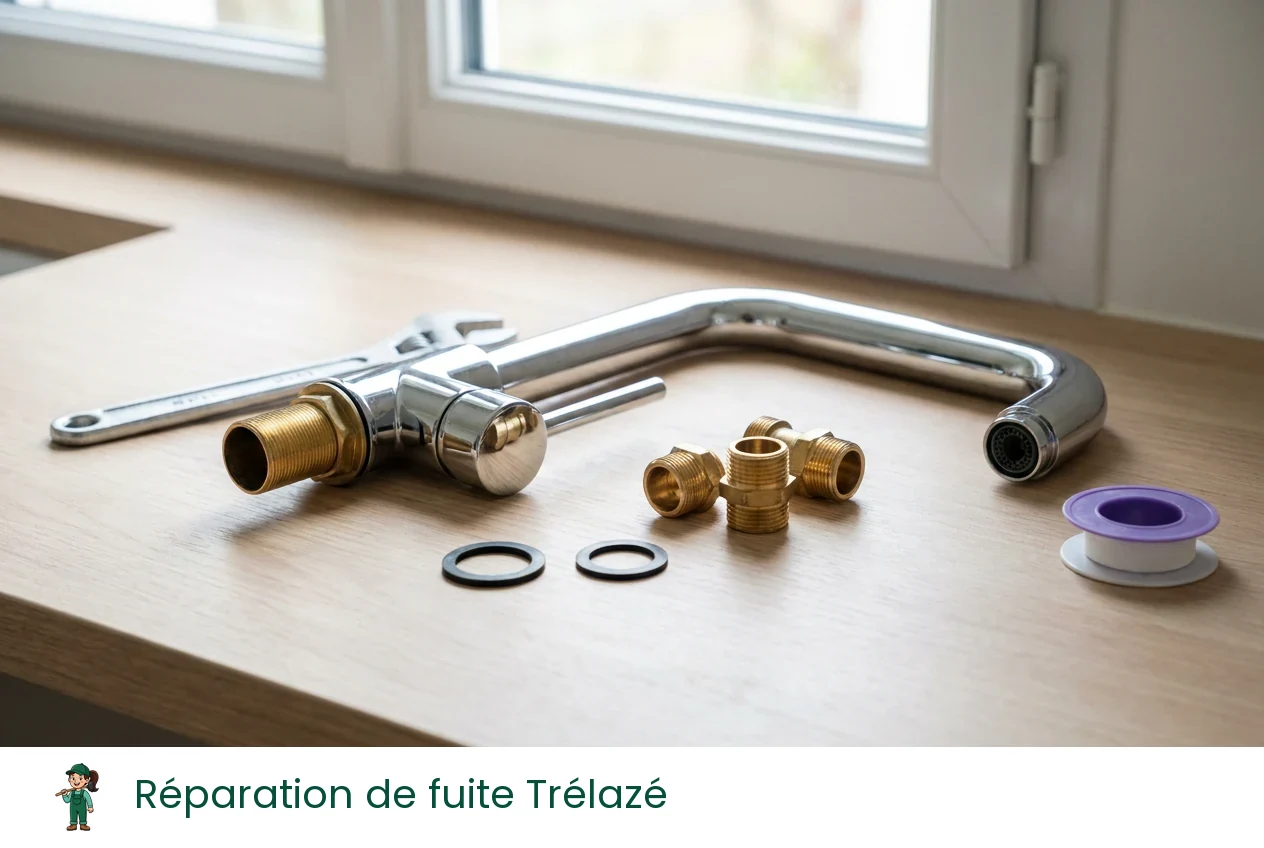 Réparation de fuite à Trélazé