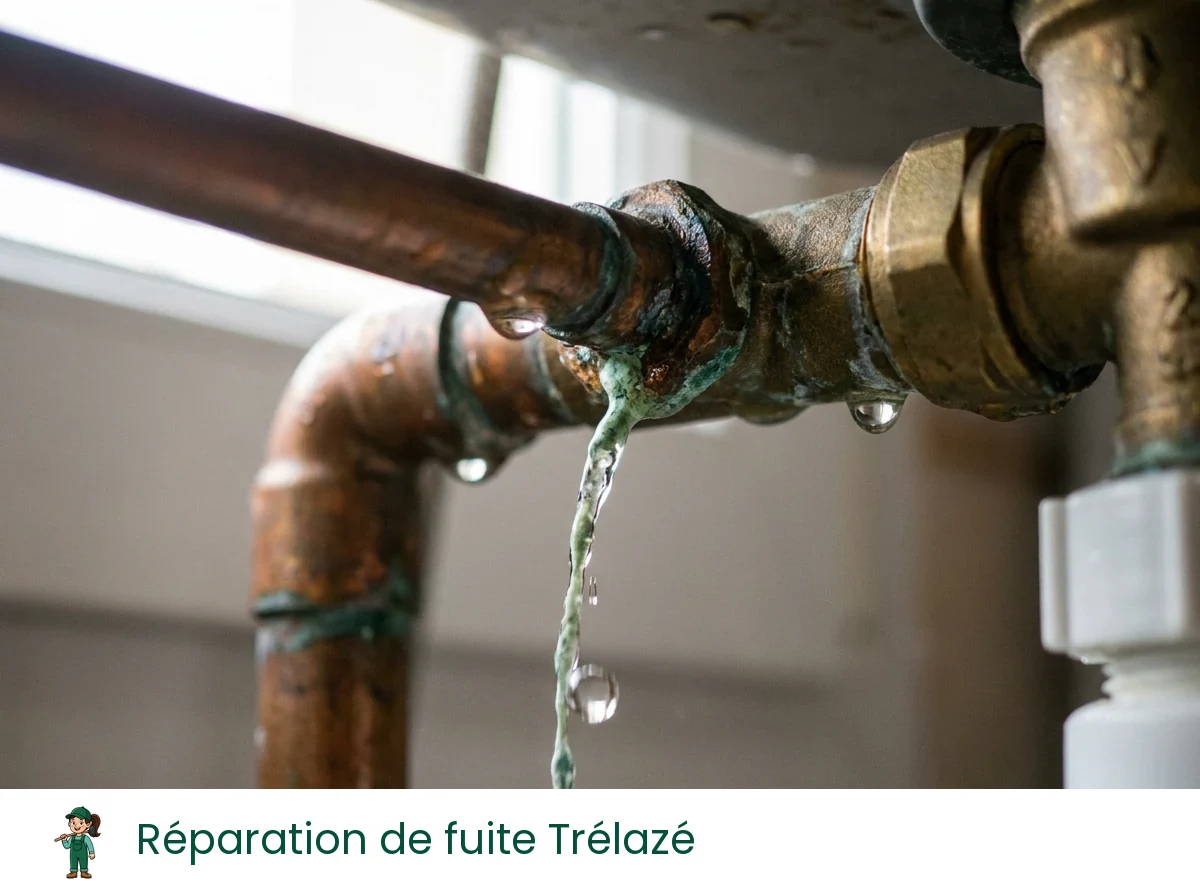 Réparation de fuite à Trélazé