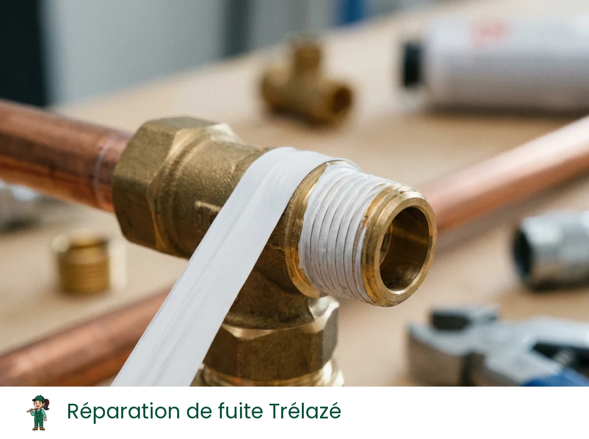 Réparation de fuite à Trélazé